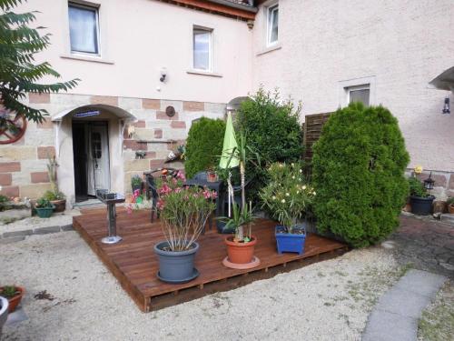 Ferienwohnung in Kirchscheidungen mit Grill, Garten und Terrasse