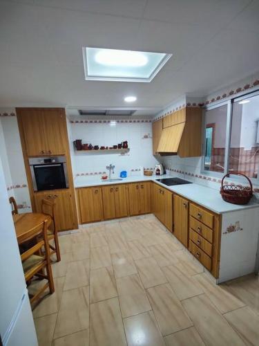 مطبخ, Casa de pueblo grande para 7 personas in Corbera