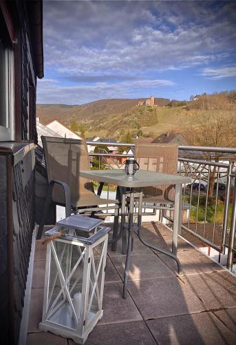 Ferienwohnung Sonnen - Terrasse