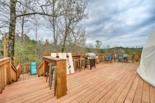 Star View Dome Broken Bow Gem Hot Tub and Deck!