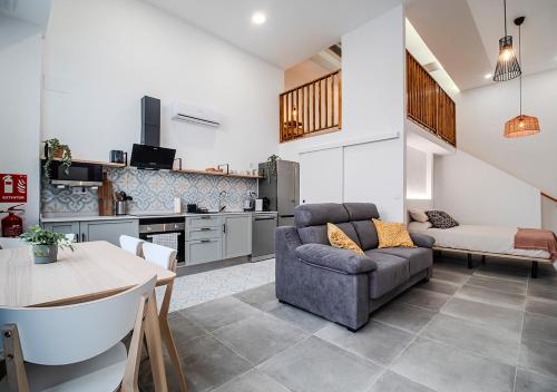 AROMA DE VALENCIA II cozy studio with loft, Valencie (fotografie 7)