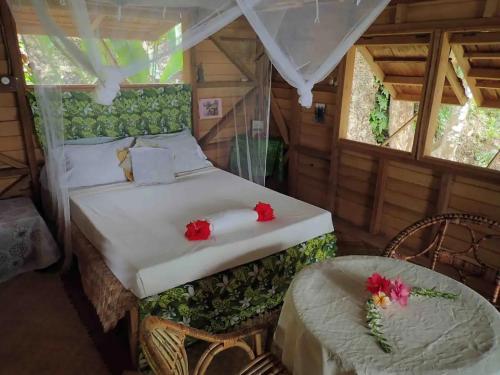 . Comfortable bungalow with a beautiful view