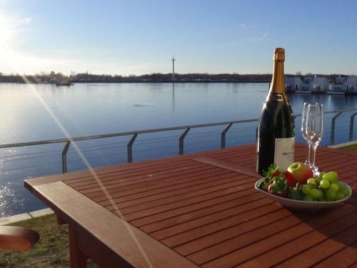 Balcony/terrace, Lovely apartment in Kappeln in Olpenitz