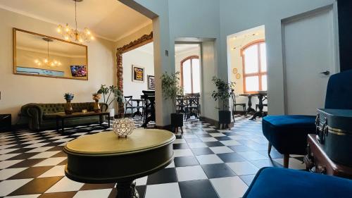 Общая зона отдыха/ТВ, Hotel Casa Aure in Сантьяго