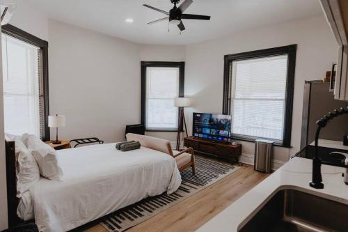 Chic Studio Walk to SMM SLU Hospital Grand near Missouri Botanikus Kert