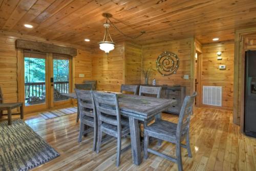 Pet Friendly Cabin with Hot Tub in North GA Mnts