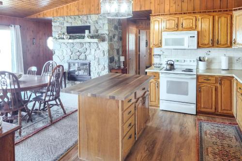 Up North Remer Lake House with Dock and Grill!