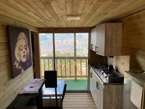 virtuve, Chalet El Pinal - Copacabana in Caldas (Antioquia)