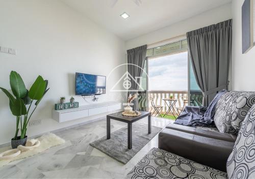 (10Pax) 3BR Glory Beach Resort Seaview