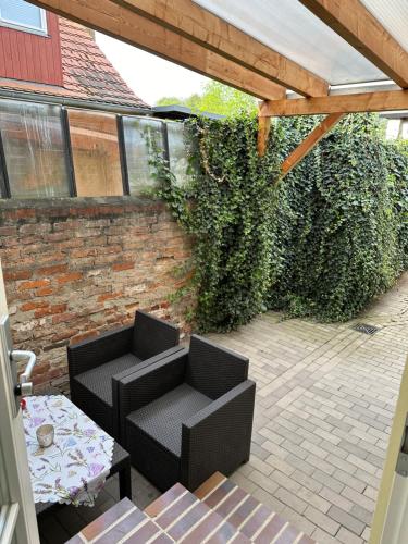 Балкон, Smart Home - Die etwas andere Ferienwohnung! in Brandenburg an der Havel