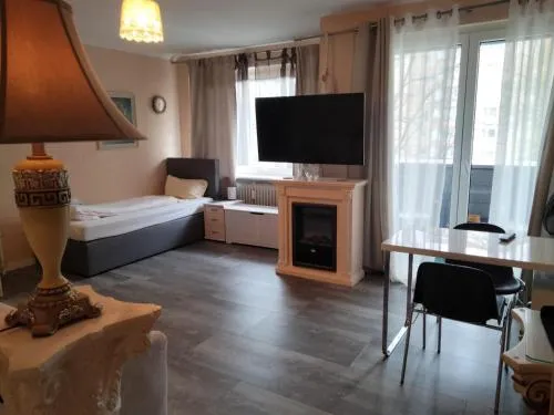 Studio Apartment mit Balkon in Neumünster, Deutschland