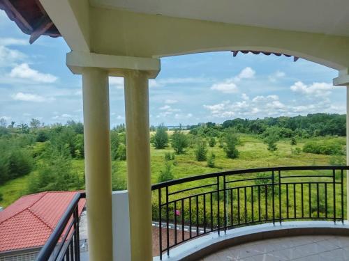 Balcony/terrace, Desaru Black Beach Sky Mirror Resort in Desaru