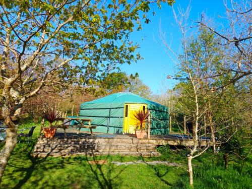 The Yurt in Cornish woods a Glamping experience, Penzance