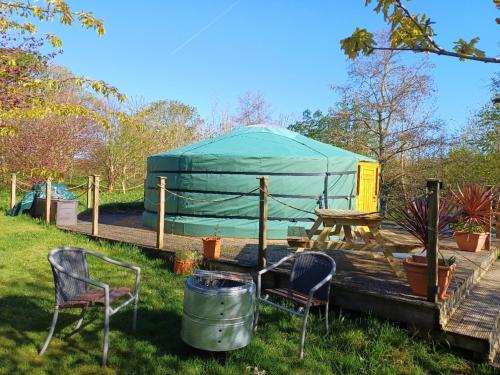 The Yurt in Cornish woods a Glamping experience, Penzance (foto 5)