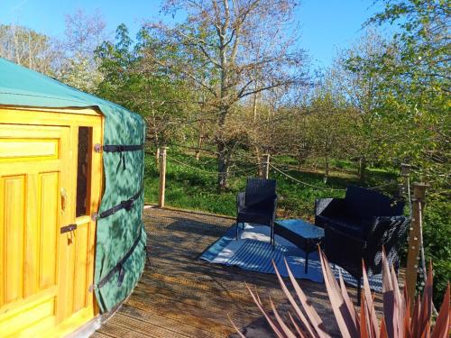 The Yurt in Cornish woods a Glamping experience, Penzance (foto 6)
