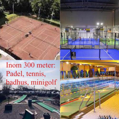 테니스 코트, 300 m till Skrea Strand och nära till centrum (300 m till Skrea Strand och nara till centrum) in 팔켄베리