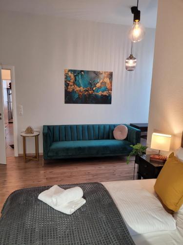 T21 - Apartment direkt im Zentrum mit Parkplatz, Chemnitz (Saská Kamenice) (fotografie 9)