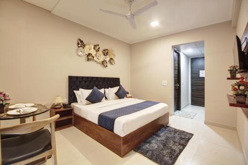 1 double bed