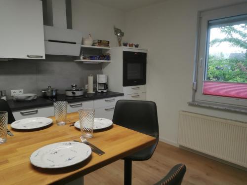 廚房, Ferienhaus Marla in 邁因哈爾德