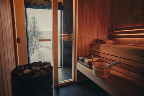 Sauna, Svart Lodge in Akureyri
