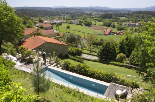  Casa do Cebro Casa con piscina y jacuzzi privados in Santiago de Compostela