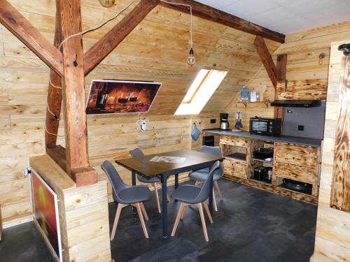 virtuve, Haus Feierabend in Muldestausee