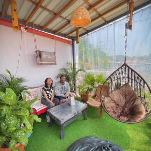 Balcony/terrace, iKyam (The Backpackers Hostel/Homestay) in Coorg