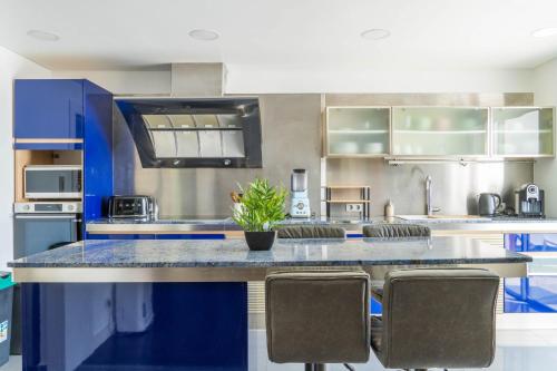 ห้องครัว, Azores Dreams - Sea View House in ปอนตา เดลกาดา