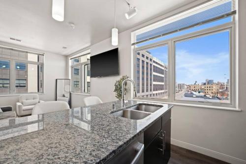 Studio View Of Downtown Near Lake Michigan Plaza Grey Studio View Of Downtown Near Lake Michigan Plaza Grey