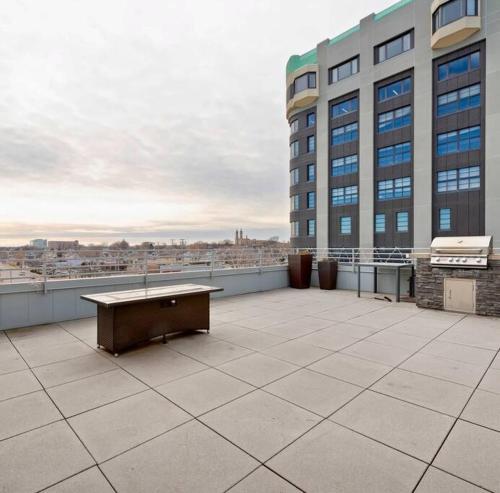 Studio View Of Downtown Near Lake Michigan Plaza Grey Studio View Of Downtown Near Lake Michigan Plaza Grey