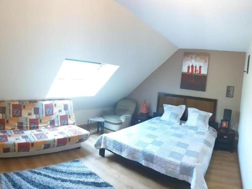 Suite 2 chambres Salle de bain privée Terrasse 30min PARIS - Location saisonnière - Corbeil-Essonnes