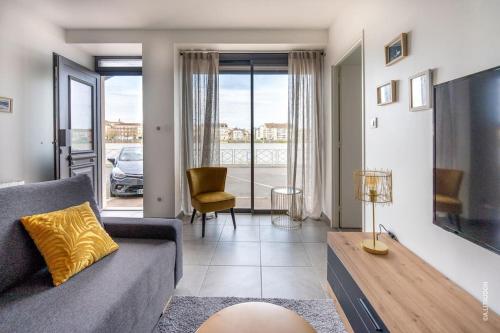 Appartement T2 climatisé Le quai 391 - Location saisonnière - Saint-Laurent-sur-Saône