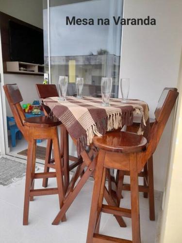 Apto 250mt Praia Coroa Vermelha 2 Quartos com Ar Condicionado in Mutari