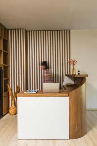 Lobby, Casa Blue Hotel, Philian Hotels and Resorts in Skiathos Island