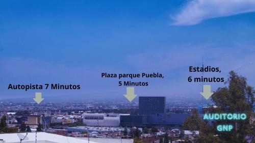 Jacuzzi Vista a la ciudad de Puebla in Puebla, Mexico