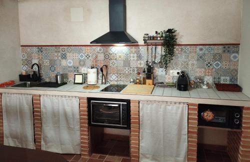 virtuve, Vivienda Rural Ronda in Aldeaquemada