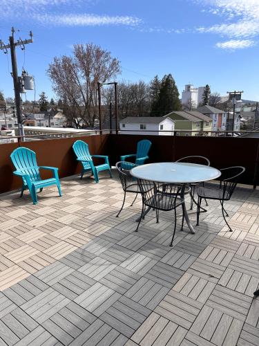 ระเบียง/ชานเรือน, The Asbury House Guest Rentals in มอสโคว์ (ID)