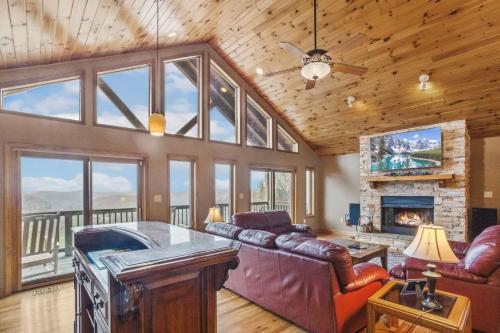 On Golden Ridge in Blowing Rock, USA