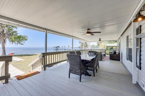 St Augustine Home w/ Dock & Lift on St Johns River in World Golf