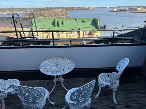 HHH Helsinki Center apartment, Crown of Kruununhaka with astonishing view and sauna, Helsinky (fotografie 9)