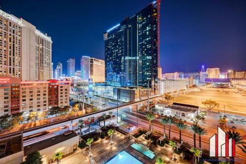 MGM Signature-08-801 1Br2Ba F1 Strip View Balcony, Las Vegas (foto 4)