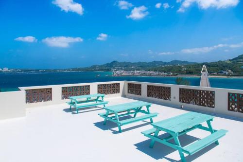 오키나와 본섬 オーシャンテラス瀬底303 2성급 싱글룸 객실