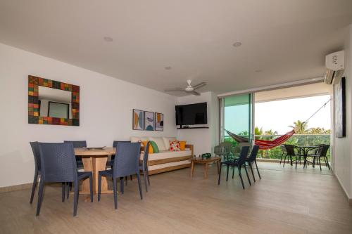 Magico Apartamento Frente al Mar 2 Habitaciones MSC33 in La Cazada