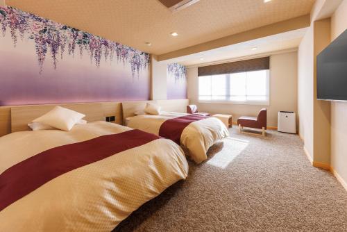 Deluxe Double Room with Two Double Beds