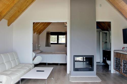 1 queen bed, 1 sofa bed