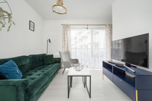 Modern Classic Studio Apartment in Kępa Mieszczańska by Noclegi Renters, Breslau