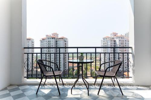 balcon/terasă, The Q Residence Vientiane  near Ocean Park Vientiane