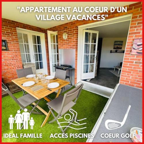 "LE GREEN" Appartement, 4 personnes, accès piscines gratuit - Location saisonnière - Talmont-Saint-Hilaire