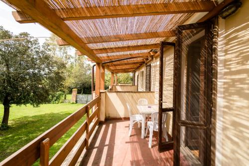 Балкон, Agriturismo Bio San Mamiliano in Прінципіна Тера
