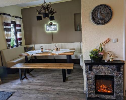 Restorāns, Hotel-Restaurant Hubertus in Brome